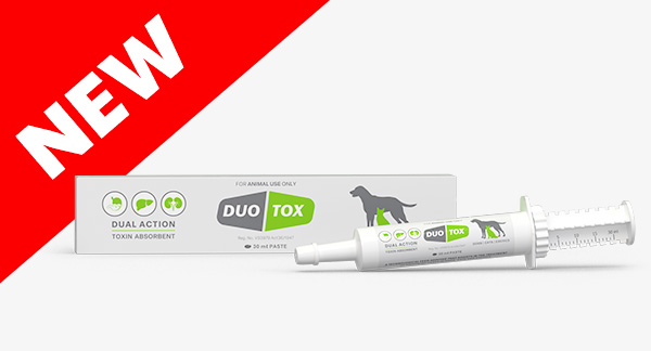 Duo Tox Paste. Assists in the treatment of poisoning cases in dogs, cats and exotics.