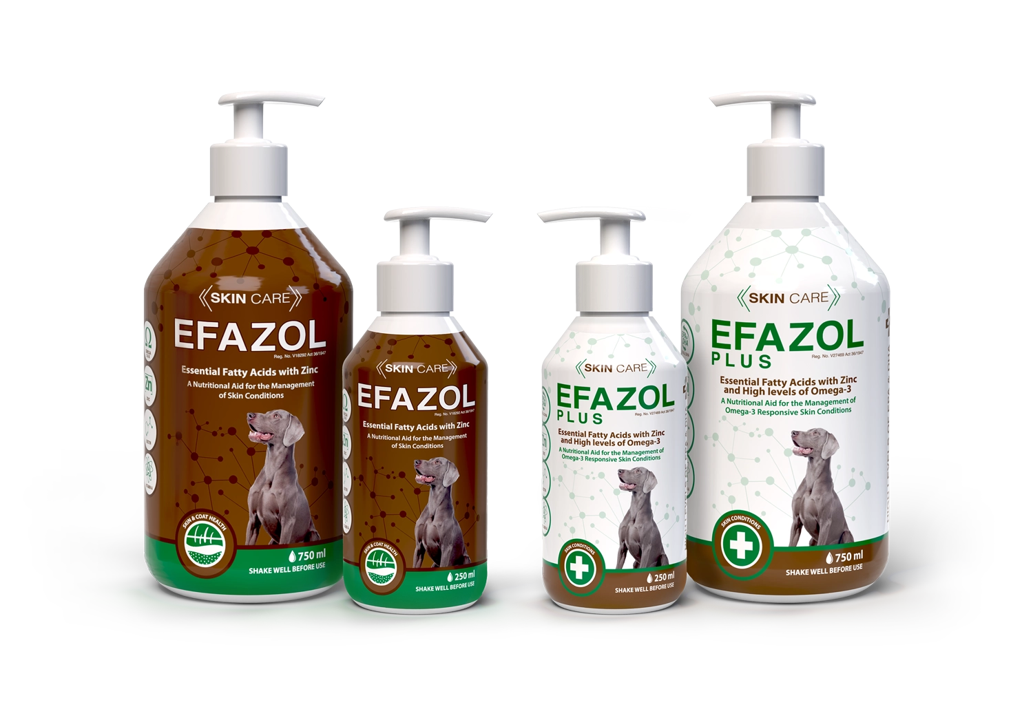 Nutritional supplement for skin conditions. Efazol.